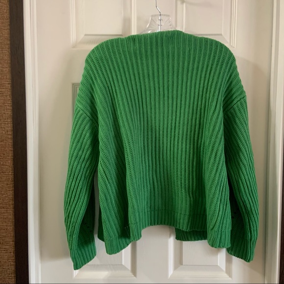 NWT CodeXMode Green Open Front Dolman Cardigan Small - Picture 10 of 10